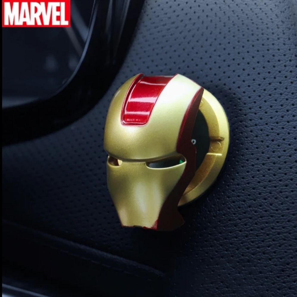 Marvel Ironman Power button Cover